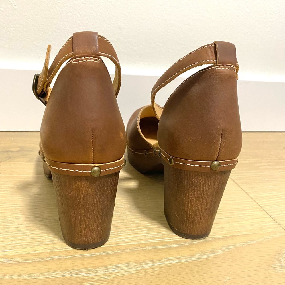Sbicca Clog heels with ankle strap - Picture 4 of 6